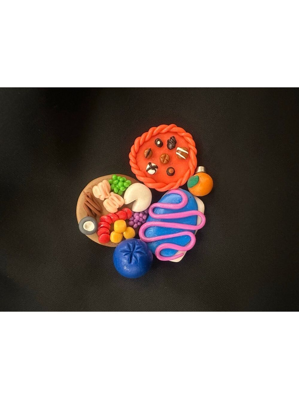 Handmade Clay Food Magnets